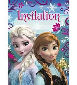 Disney Frozen Invitations 8ct [4 Retail Unit(s) Pack] - 45048