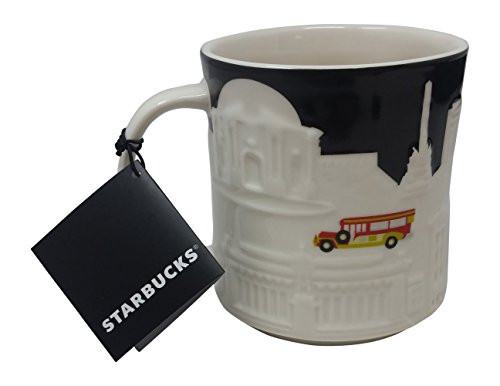Starbucks Coffee Mugs You Are Here Collection - Relief Mug (Manila White)