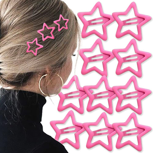 Pink Star Hair Clips for Girls Cute Small Hair Clips for Kids Pentagram Star Clips for Hair Barrettes Metal Hair Clip Kawaii Pink Hairpin Snap Hair Clips Pink Hair Clips Y2k Hair Accessories for Women Pink Star Hair Clips for Girls Cute Small Hair Clips for Kids Pentagram Star Clips for Hair Barrettes Metal Hair Clip Kawaii Pink Hairpin Snap Hair Clips Pink Hair Clips Y2k Hair Accessories for Women