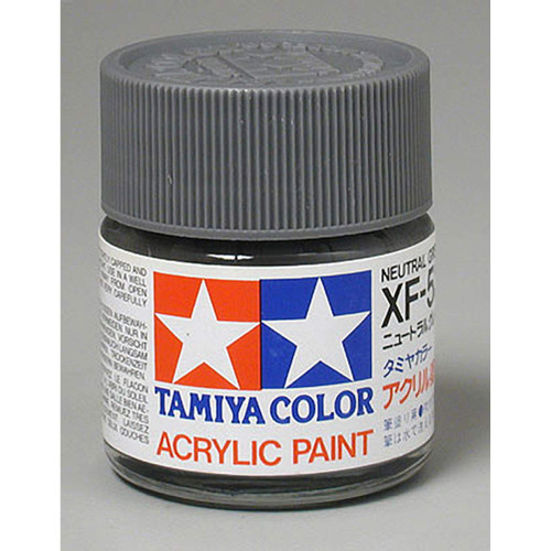 Acrylic XF53 Flat Neutral Gray TAM81353 Plastics Paint Acrylic