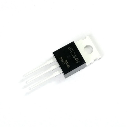 New 8Pcs for IRLZ34N IRLZ34NPBF 30A 55V TO-220 IR N-Channel Power Mosfet Transistor IRLZ34