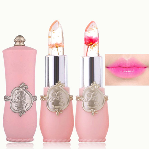 2PCS Crystal Flower Jelly Lipstick,Clear Lipstick with Flower Inside Magic PH Temperature Color Changing Lipstick Tinted Lip Balm,Long Lasting Waterproof Moisturizing Lip Gloss Set(01+02) 2PCS Crystal Flower Jelly Lipstick,Clear Lipstick with Flower Inside Magic PH Temperature Color Changing Lipstick Tinted Lip Balm,Long Lasting Waterproof Moisturizing Lip Gloss Set(01+02)