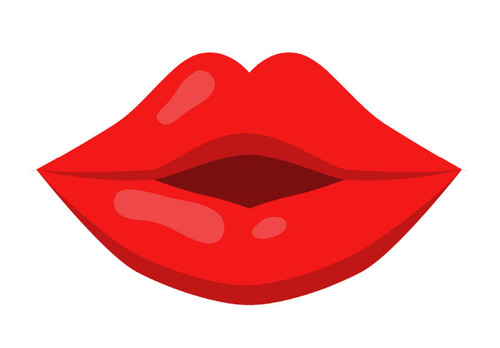 Red Kiss Lips Sticker,2 inch 150pcs Lips Sticker Removable Label for Envelope Seals,Scrapbooking, Arts, Craft,