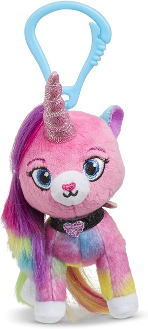 Rainbow Butterfly Unicorn Kitty - Plush on a Clip (Unicorn Felicity)