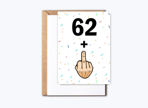 Funny 62Nd Birthday Card - 61+1 Birthday Card - Born In 1961 Birthday Card - Birthday Gift For Best Friend - 62Nd Birthday Gift - Sweet 62 Years Old Birthday Gift - Joke Card Funny 62Nd Birthday Card - 61+1 Birthday Card - Born In 1961 Birthday Card - Birthday Gift For Best Friend - 62Nd Birthday Gift - Sweet 62 Years Old Birthday Gift - Joke Card