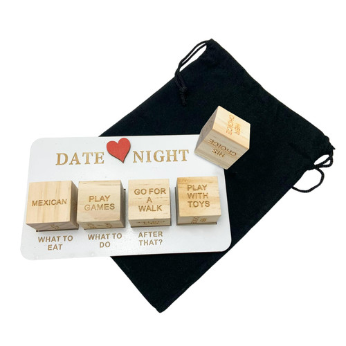 Date Night Dice for Couples, Date Night Dice Ideas Gifts, Wooden Funny Dice, Funny Decision for Valentine's Day Anniversary Birthdays Gift, Funny Gifts for Boyfriend Girlfriend Couples Date Night Dice for Couples, Date Night Dice Ideas Gifts, Wooden Funny Dice, Funny Decision for Valentine's Day Anniversary Birthdays Gift, Funny Gifts for Boyfriend Girlfriend Couples