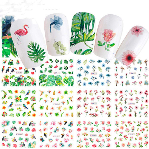 Flower Leaf Flamingo Nail Art Stickers Water Transfer Manicure Decal Women Nail Art Accessories Decals Fresh Nail Art Stickers Water Transfer Butterfly Leaf Decor Manicure Decorations Flower Leaf Flamingo Nail Art Stickers Water Transfer Manicure Decal Women Nail Art Accessories Decals Fresh Nail Art Stickers Water Transfer Butterfly Leaf Decor Manicure Decorations