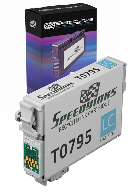 Speedy Inks Remanufactured Ink Cartridge Replacement for Epson 79 High Yield (Light Cyan) Compatible with The Following Epson Printer Model Stylus Photo 1400 Epson Artisan 1430