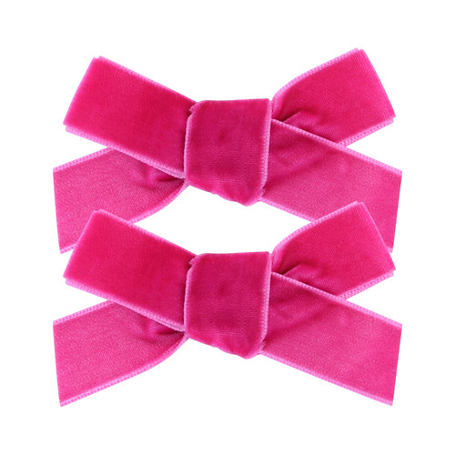 Hot Pink Hair Bow Clip - 2Pcs Baby Girls Velvet Hair Bows for Girls Toddler Bows Alligator Hair Clips Hair Barrettes Accessory for Babies Infant Toddlers Kids Gifts Hot Pink Hair Bow Clip - 2Pcs Baby Girls Velvet Hair Bows for Girls Toddler Bows Alligator Hair Clips Hair Barrettes Accessory for Babies Infant Toddlers Kids Gifts