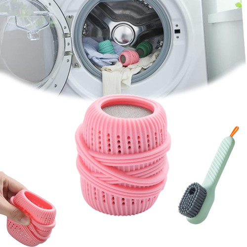 Fabric Softener Ball Dispenser, Washing Machine Laundry Ball, Fabric Softener Ball Dispenser for Washer, Reusable Dryer Balls, Fabric Softener Balls for Washer (1pcs-Pink) Fabric Softener Ball Dispenser, Washing Machine Laundry Ball, Fabric Softener Ball Dispenser for Washer, Reusable Dryer Balls, Fabric Softener Balls for Washer (1pcs-Pink)