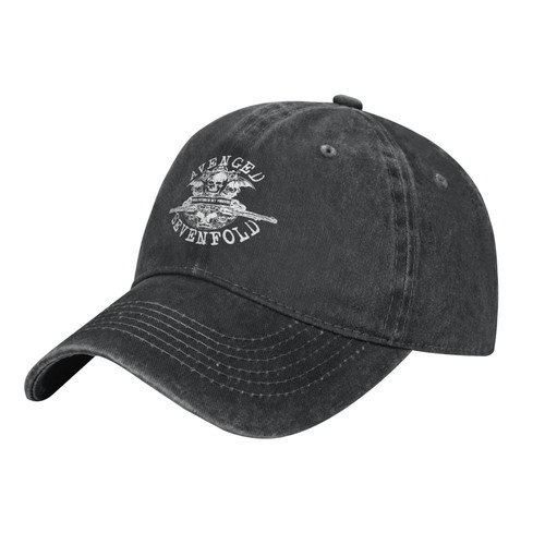 Avenged Rock Sevenfold Band Cap Baseball Cap Vintage Washed Distressed Cotton Hat Unisex Adjustable Hat Black Avenged Rock Sevenfold Band Cap Baseball Cap Vintage Washed Distressed Cotton Hat Unisex Adjustable Hat Black