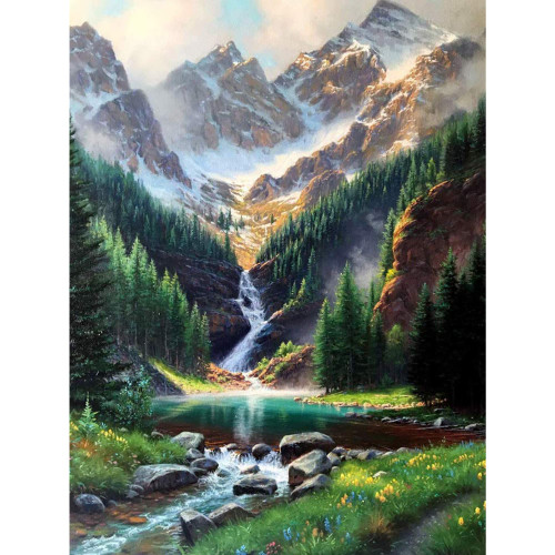 Diamond Painting Kits,Waterfall Diamond Art for Adults,Mountain 5d Diamond Painting Kits for Adults,Scenery Diamond Art Kits with Diamond Painting Accessories for Home Wall Decor 12 x 16inch Diamond Painting Kits,Waterfall Diamond Art for Adults,Mountain 5d Diamond Painting Kits for Adults,Scenery Diamond Art Kits with Diamond Painting Accessories for Home Wall Decor 12 x 16inch