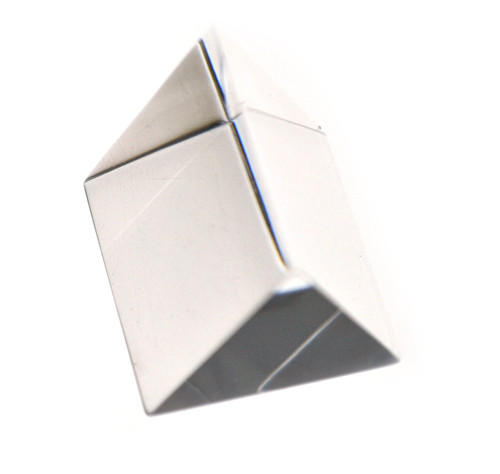 Equilateral Prism, 25mm Length, 25mm Face Size - Acrylic - Eisco Labs