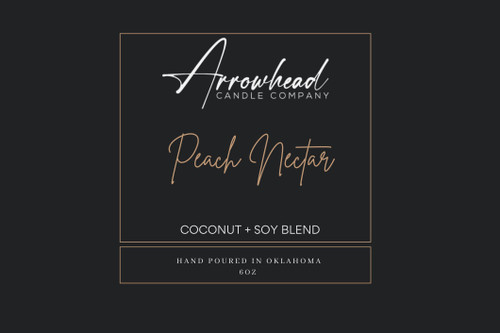 Coconut Soy Candle (Peach Nectar)