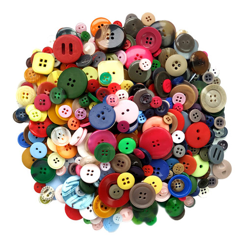 600-700 pcs Round Resin Buttons Assorted Sizes for Crafts Sewing DIY Manual Button Painting DIY Handmade Ornament Buttons, 2 Holes and 4 Holes (Mixed Color ? 600-700 pcs Round Resin Buttons Assorted Sizes for Crafts Sewing DIY Manual Button Painting DIY Handmade Ornament Buttons, 2 Holes and 4 Holes (Mixed Color ?