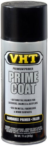 VHT SP305 11 Ounce ESP305007 Prime Coat Black Sandable Primer Filler Can-11 oz