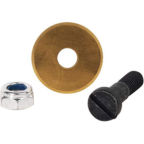 QEP 10117 Tile Cutter Replacement Cutting Wheel, 7/8-Inch Titanium Coated Tungsten-Carbide