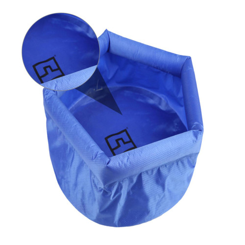 Bucket Collapsible Wash Basin Camping Inflatable Basin Tub Feet Soaking Tub Foldable Wash Bin Collapsible Wash Bin Collapsible Water Container Travel Outdoor Fishing