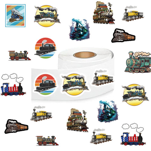 Train Stickers (500 pcs), 10 Sheets Graphic Aesthetics Cartoon Decal Roll Self Adhesive Seals for Kids Girls Boys Teen Birthday Party Decorations Water Bottle Laptop Scrapbook Cards Envelopes Train Stickers (500 pcs), 10 Sheets Graphic Aesthetics Cartoon Decal Roll Self Adhesive Seals for Kids Girls Boys Teen Birthday Party Decorations Water Bottle Laptop Scrapbook Cards Envelopes