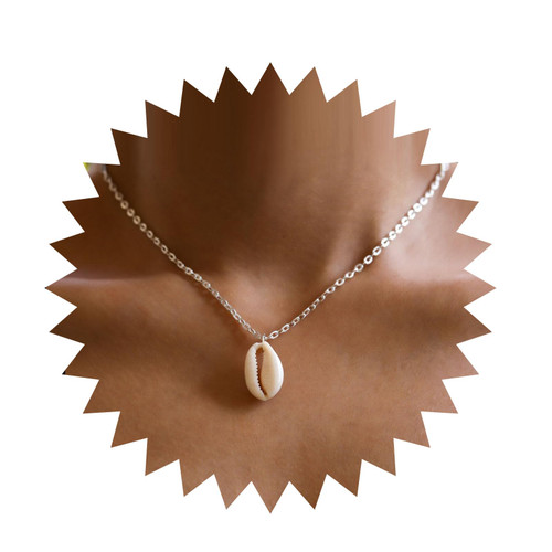 Bohemia Sea Shell Choker Necklace Vintage Cowrie Shell Pendant Necklace Choker Silver Cowrie Seashell Necklace Choker Summer Beach Seashell Necklace Chain Jewelry for Women and Girls Bohemia Sea Shell Choker Necklace Vintage Cowrie Shell Pendant Necklace Choker Silver Cowrie Seashell Necklace Choker Summer Beach Seashell Necklace Chain Jewelry for Women and Girls