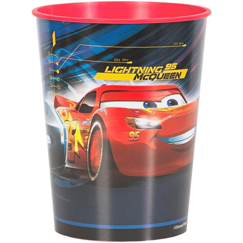 Plastic Stadium Cup - 16 Oz | Disney Cars 3 | 1 Pc