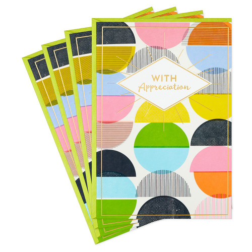 Thank You Cards (4 Cards with Envelopes) for Nurses Day, Admin Professional Day, Teacher Appreciation and More Thank You Cards (4 Cards with Envelopes) for Nurses Day, Admin Professional Day, Teacher Appreciation and More
