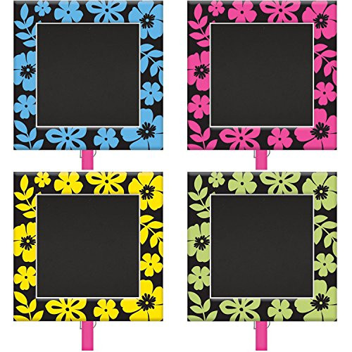 Amscan 400146 Neon Chalkboard Clips, Multi