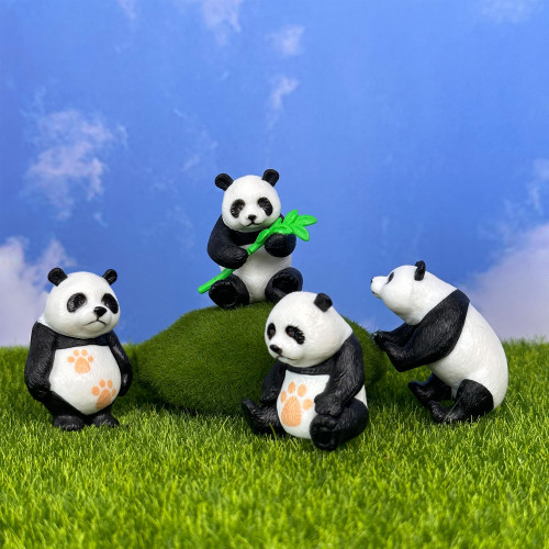Fairy Garden Accessories Miniature Figurine for Fairy Garden Micro Landscape Succulent Moss Flower Plant Garden Decor DIY Ornament-4 PCS Panda Mini Size Fairy Garden Accessories Miniature Figurine for Fairy Garden Micro Landscape Succulent Moss Flower Plant Garden Decor DIY Ornament-4 PCS Panda Mini Size