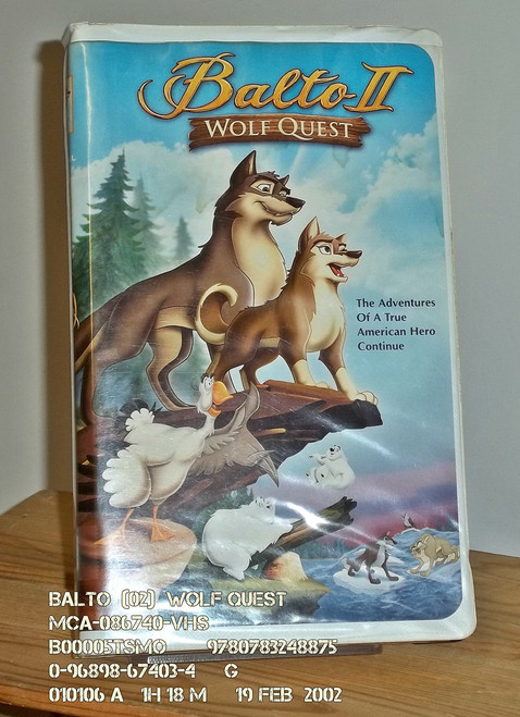 Balto II: Wolf Quest [VHS]