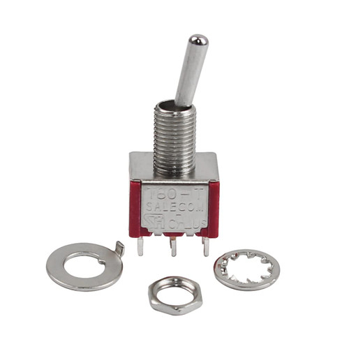 2 Way on/on Toggle Switch DPDT Mini Toggle Switches 6 Pins Pickup Selector Switch