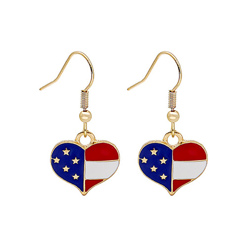 Patriotic Red White Blue Stripe USA American Flag Earrings,Patriotic Star Butterfly Heart Drop Dangle Earrings,4th of July Ndependence Day Patriotic Stripe Earrings for Women Girls Patriotic Red White Blue Stripe USA American Flag Earrings,Patriotic Star Butterfly Heart Drop Dangle Earrings,4th of July Ndependence Day Patriotic Stripe Earrings for Women Girls