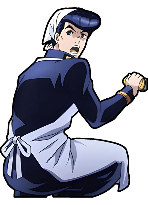 -Higashikata Josuke Car Window Sticker Anime JoJo's Bizarre Adventure Decal Vinyl -Higashikata Josuke Car Window Sticker Anime JoJo's Bizarre Adventure Decal Vinyl