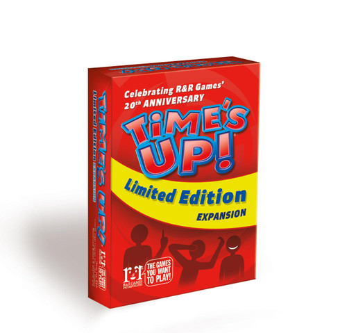 R&R Games Time UP- Limited Edition Exp Family Game, Card Games for Adults, Charades Card Game, Pack 1