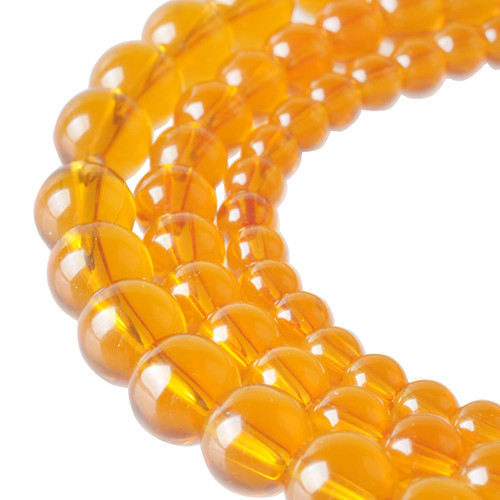 60pcs 6mm Round Loose Beads Natural Stone Beads Gemstone Gem Strand for DIY Bracelets Necklace Jewelry Making Adults Gifts (Amber Crystal) 60pcs 6mm Round Loose Beads Natural Stone Beads Gemstone Gem Strand for DIY Bracelets Necklace Jewelry Making Adults Gifts (Amber Crystal)