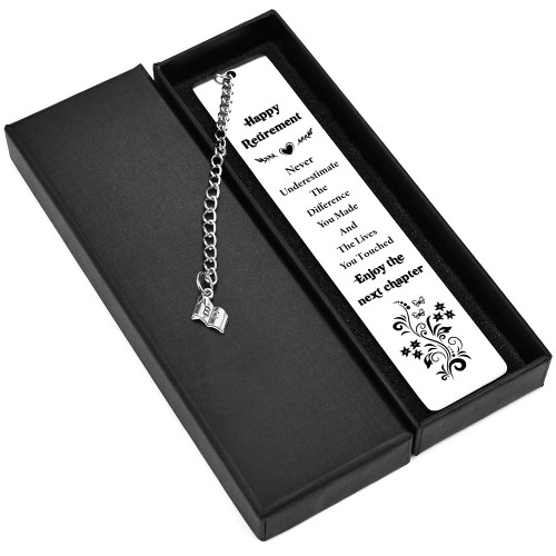Retirement Gifts for Women, Retirement Gifts Bookmark for Coworker Employee Boss Leader Reader Friends Retired Teacher, Going Away Gifts for Colleagues, Appreciation Gifts for Coworkers