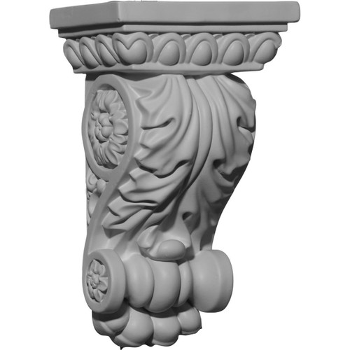 Ekena Millwork COR05X03X08AT 5-Inch W x 3 5/8-Inch D x 8 3/8-Inch H Attica Corbel
