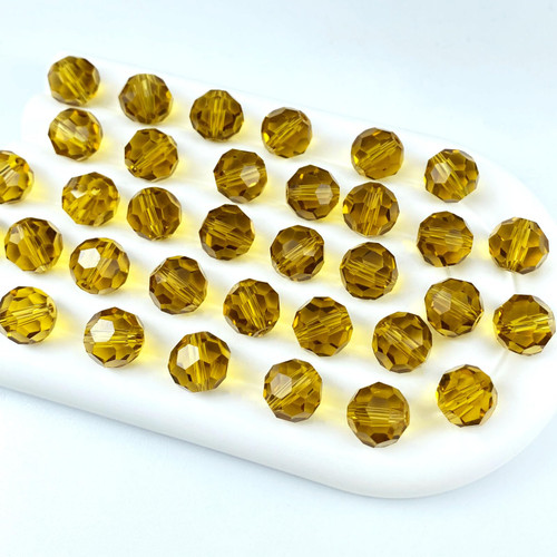 200 PCS 6mm Crystal Glass Beads Round Multiple Faceted Loose Spacer Glass Beads for DIY Handcrafte Bracelet Necklace Earring Jewelry Making(Amber) 200 PCS 6mm Crystal Glass Beads Round Multiple Faceted Loose Spacer Glass Beads for DIY Handcrafte Bracelet Necklace Earring Jewelry Making(Amber)
