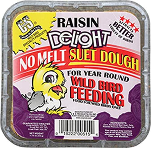 C&S 12515 Raisin Delight Suet, 11.75-Ounce