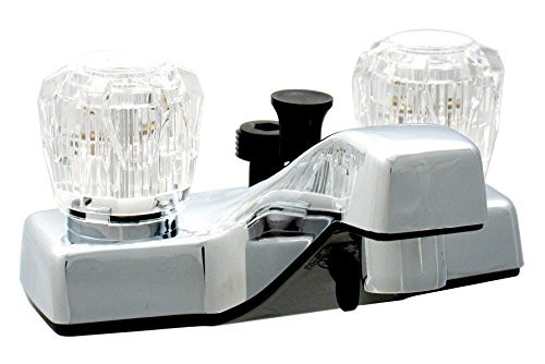 Valterra Phoenix PF212342 Dual Handle 4" Bathroom Diverter Faucet-Chrome