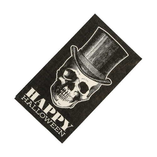 Vintage Halloween Dinner Napkins (16pc) for Halloween - Party Supplies - Print Tableware - Print Napkins - Halloween - 16 Pieces