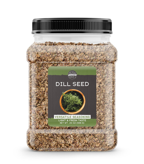 Birch & Meadow Dill Seed, 20 oz, Whole Seeds, Light & Fresh Taste, Versatile Seasoning