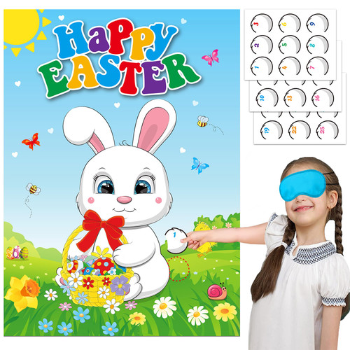 Easter Games for Kids Pin the Tail on the Bunny Easter Activities for Kids Toddlers Easter Party Games for Kids Outdoor Easter Pin the Tail Game for Adults Family Easter Party Supplies Decorations Easter Games for Kids Pin the Tail on the Bunny Easter Activities for Kids Toddlers Easter Party Games for Kids Outdoor Easter Pin the Tail Game for Adults Family Easter Party Supplies Decorations