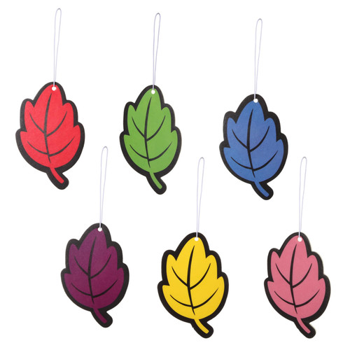 6pcs Scented Tea The Office Air Freshener Little Trees Air Freshener Hanging Air Freshener for Car Paper Hanging Air Freshener Car Air Freshener Paper Air Freshener Pendant Pink