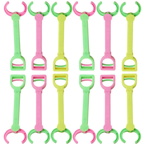 20pcs Mini Tongs RoboticClaw Mini Grabber Arm Toys Interactive Toy Grabber Mini Robot Toy Miniature Grab Tool for Boys Girls Fun Early Learning and Hand Eye Coordination Play