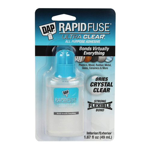 Products Rapidfuse Ultra Clear All Purpose Adhesive, 1.67 Oz (7079800180)