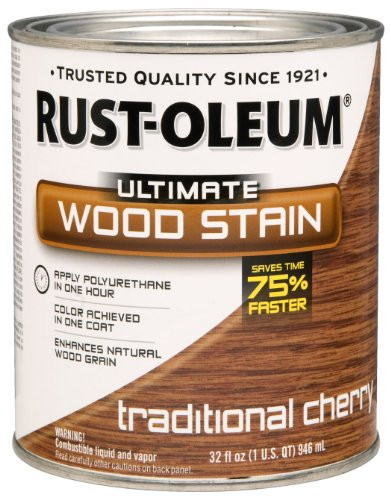 RUST-OLEUM 260151 Quart Traditional Cherry Wood Stain