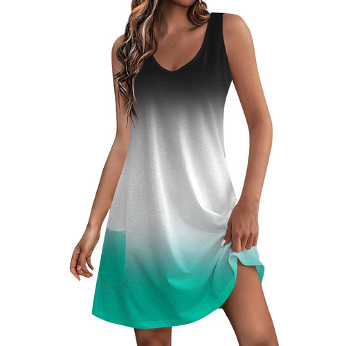 Dresses for Women 2024 Casual Trendy Gradient Sleeveless Boho Sundress Summer Casual Oversized Sexy V Neck Tank Mini Dresses Greens M Casual Dress for Women 2024 Beach Summer Dress Dresses for Women 2024 Casual Trendy Gradient Sleeveless Boho Sundress Summer Casual Oversized Sexy V Neck Tank Mini Dresses Greens M Casual Dress for Women 2024 Beach Summer Dress