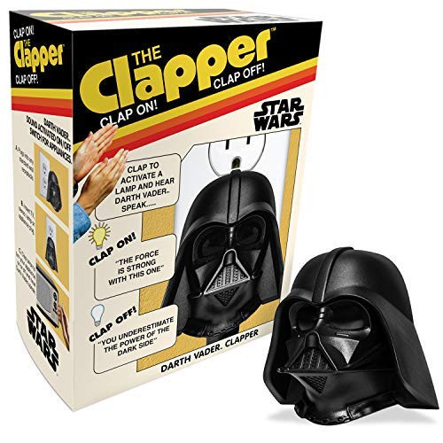 The Clapper, Wireless Sound Activated On/Off Light Switch (Original Darth Vader (Retro Box))