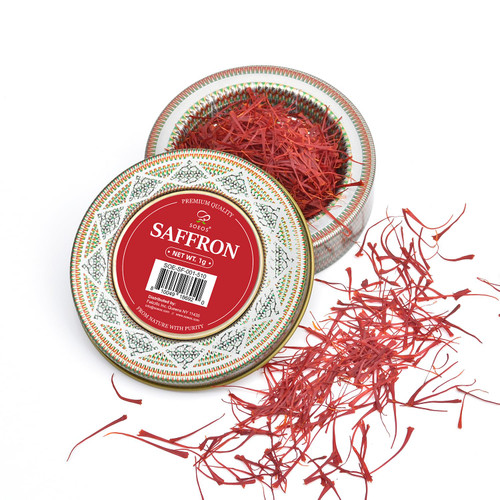 Saffron, Premium Saffron 1 Gram, Deep Red Saffron Threads For Tea, Paella, Rice, Soups, Desserts, Milk and Risotto