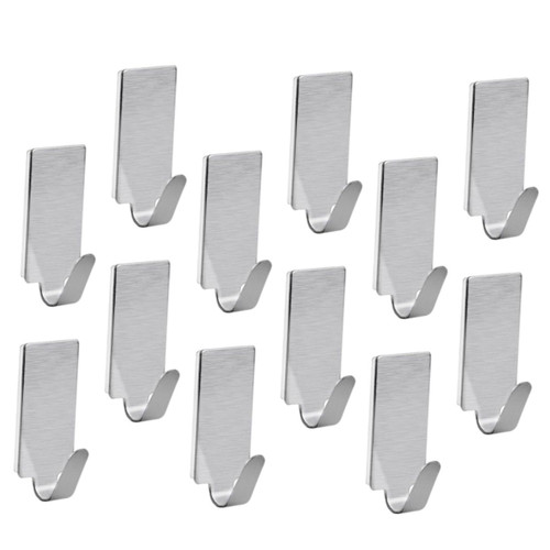 30pcs Strong Sticky Hook No Nails Adhesive Hooks Heavy Duty Hooks Hat Wall Hanger Sticky Door Back Hooks Shower Towel Hook Stick on Wall Self Key Stainless Steel Wall Hook 30pcs Strong Sticky Hook No Nails Adhesive Hooks Heavy Duty Hooks Hat Wall Hanger Sticky Door Back Hooks Shower Towel Hook Stick on Wall Self Key Stainless Steel Wall Hook